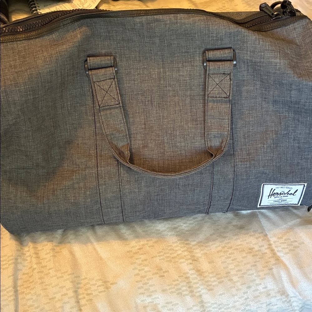 Herschel Gray Duffel Bag